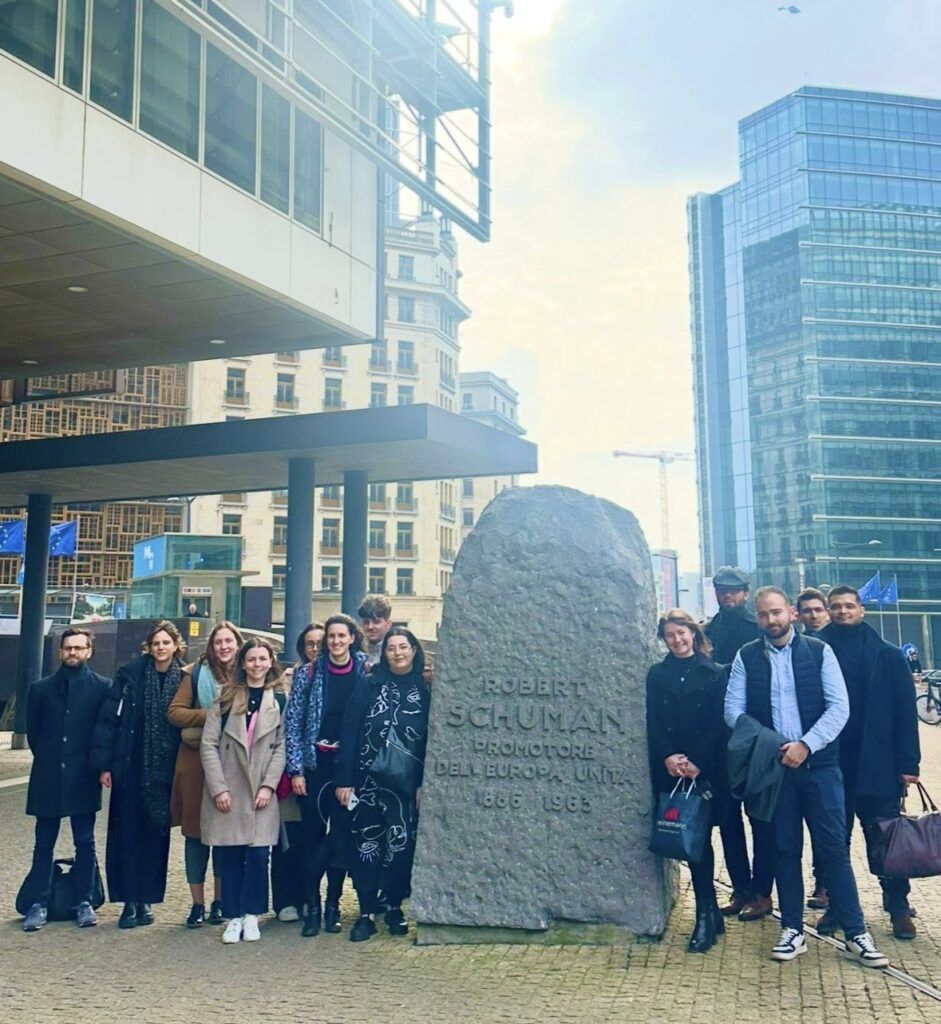 Az ötödik, Schuman-évfolyam is Brüsszelbe látogatott
